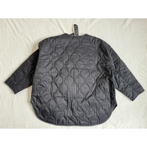 Gap Quilted Lghtweight Jacket Primaloft Water Resistant Black Size XL NWT - Picture 8 of 12